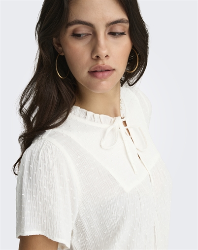 JDY - JDYLima Life Top - Cloud Dancer